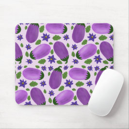 Mousepad Blush & Bloom Eggplant Collection – Soft Lilac