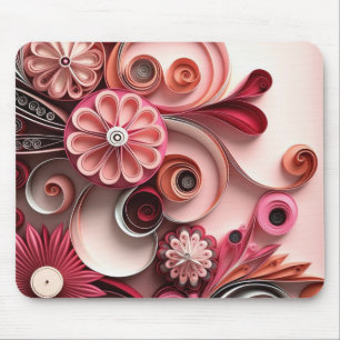 Mousepad Blush Blossoms