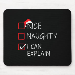 Mousepad Boa Noite Posso Explicar A Lista De Natal Para San