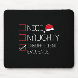 Mousepad Boa Vergonha Prova Insuficiente de Natal Pajam