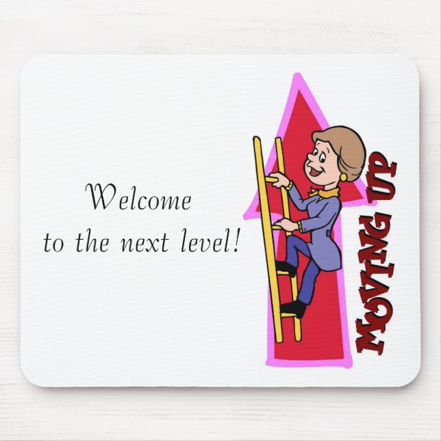 Mousepad Boa vinda ao nível seguinte! (Frente)