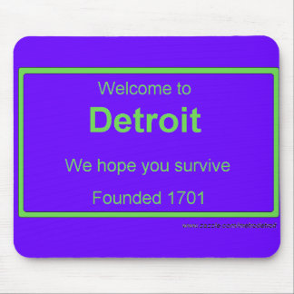 Mousepad Boa vinda de Detroit