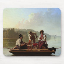 Boatmen no rio Missouri