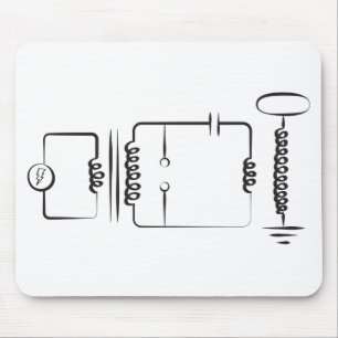 Mousepad Bobina de Tesla