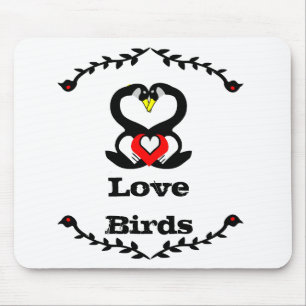 Mousepad Bobo Ganso Goose Love Birds