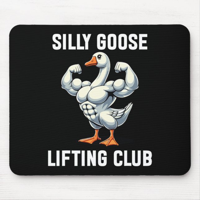 Mousepad Bobo Goose Lifting Club (Frente)