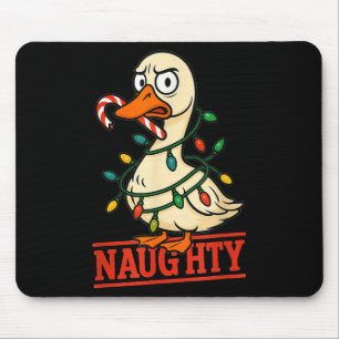 Mousepad Bobo Nojento Ganso Luzes de Árvore de Natal Papais