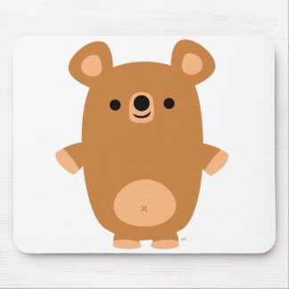 Mousepad Boca-cola do Urso de Cartoons Forte e Bonita