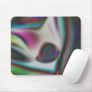 Mousepad Boca de abstrato com psíquica a borrão mole