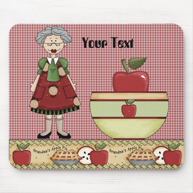 Mousepad Boca de torta da vovó nº 2 (Frente)