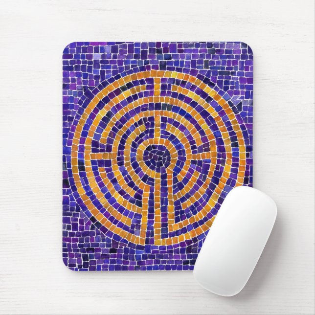 Mousepad Boca-Mão de LABYRINTH MOSAIC (Com mouse)