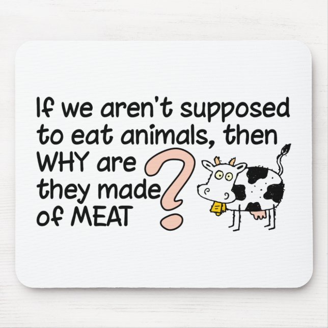 Mousepad Boca-porcas de carne (Frente)