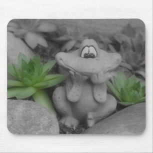 Mousepad Boca-Sapo Negra Preta- do Jardim Bonito
