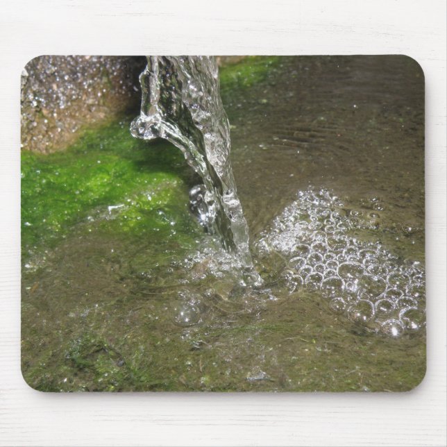 Mousepad Bocal de Água para Escoamento em Cascata (Frente)