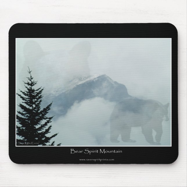 Mousepad Bocal de Bear Spirit Mountain (Frente)