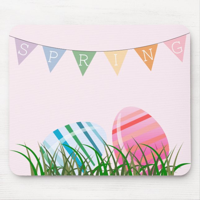 Mousepad Bocal de Lavanda de Ovos de Páscoa em Strike (Frente)