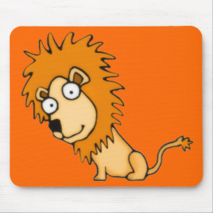 Mousepad Bocal de Leão de Cartoon