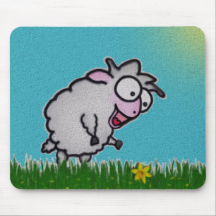 Mousepad Bocal de Ovelha Feliz