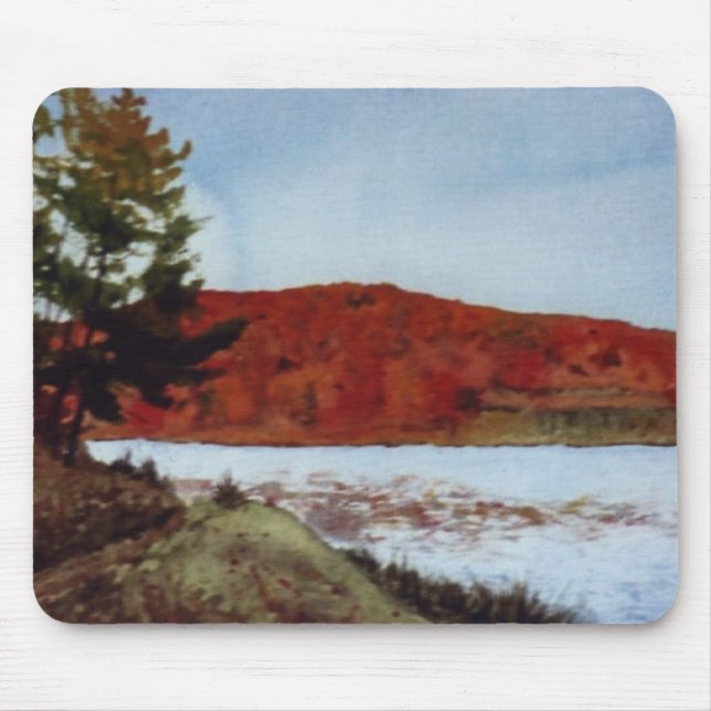 Mousepad Bocal de pinturas de água (Frente)