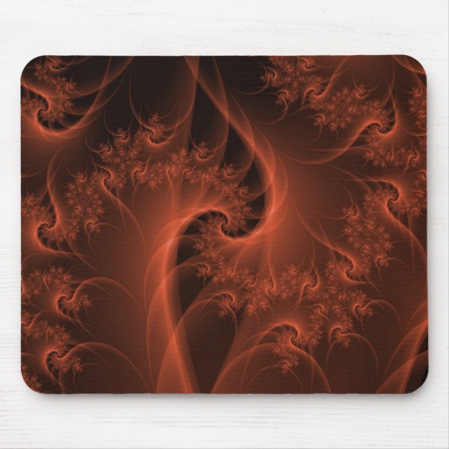 Mousepad Bocal de Torção Laranja de Queima (Frente)