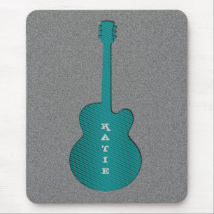 Mousepad Bocal de Violão, Turquesa