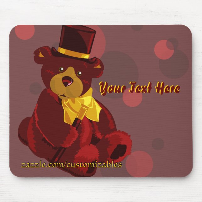 Mousepad Bocal do Urso de Dapper (Frente)