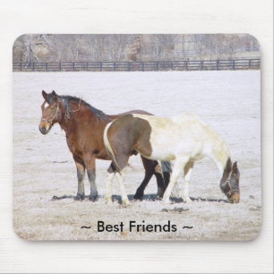 Mousepad Bocal dos Melhores Amigos dos Cavalos