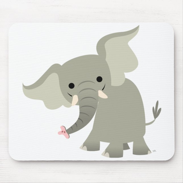 Mousepad Bocal Elefante Curioso (Frente)