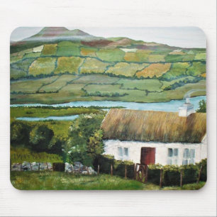 Mousepad Bocal Irlandês Pad Irlanda Paisagem