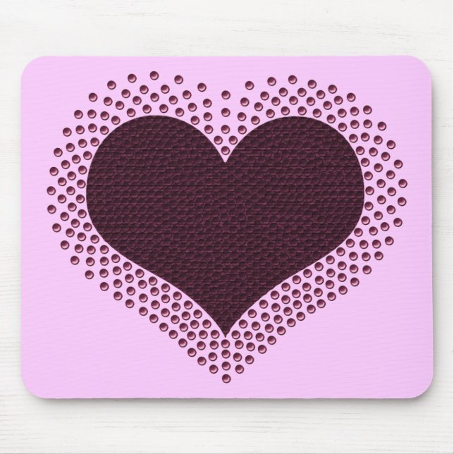 Mousepad Bocal Metálico, Roxo (Frente)