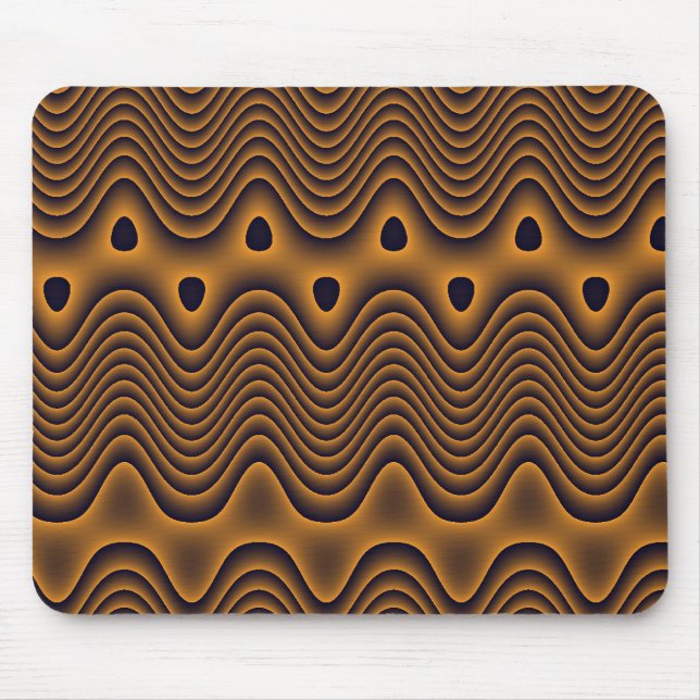 Mousepad Bocal Padrão para Oceanos Vulcânicos (Frente)