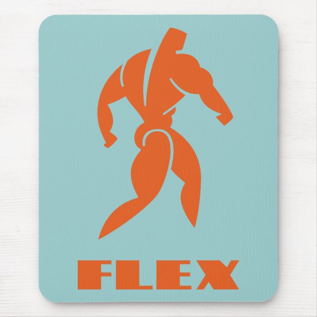 Mousepad Bodybuilding do cabo flexível (Frente)