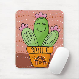 Mousepad Boho Cactus Sorri Cotovelo