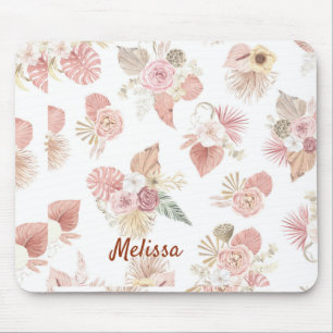 Mousepad Boho Florals Personalizado