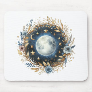 Mousepad Boho Full Moon