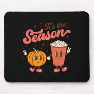Mousepad Boho Groovy Esta É A Época Da Pedra De Abóbora