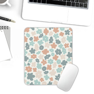 Mousepad Boho hippie retro pastel flores iPad mini cobrir