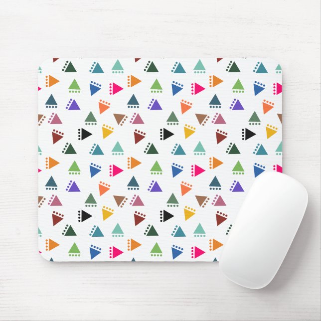 Mousepad Boho Triangles (Com mouse)