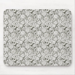 Mousepad Boho Vintage Floral Lace