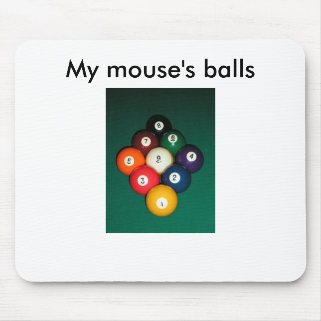 Mousepad Bola 9 (Frente)