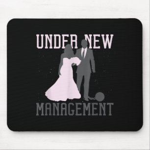 Mousepad Bola de Aniversário de Casamento Sob Nova Gestão C
