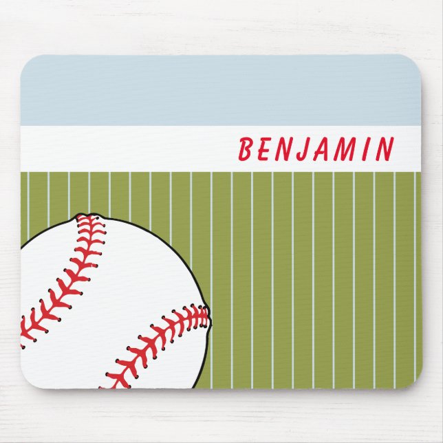 Mousepad Bola de Baseball Personalizada (Frente)