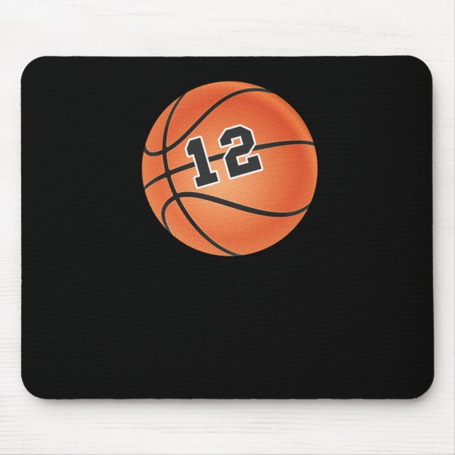 Mousepad Bola de Basquete 12 (Frente)