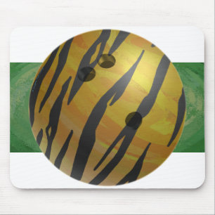 Mousepad Bola de boliche - Amarelo