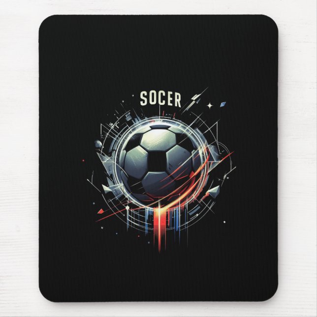 Mousepad bola de futebol (Frente)