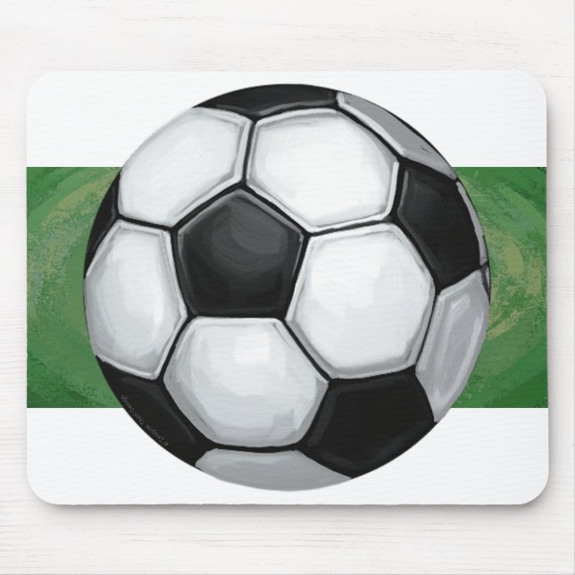 Mousepad Bola de futebol (Frente)