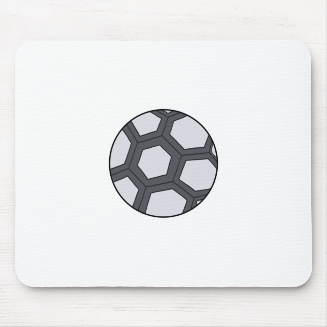 Mousepad Bola de futebol (Frente)