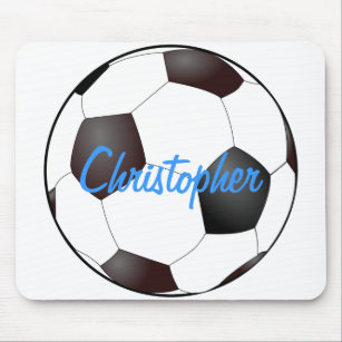 Mousepad Bola de futebol - customizável