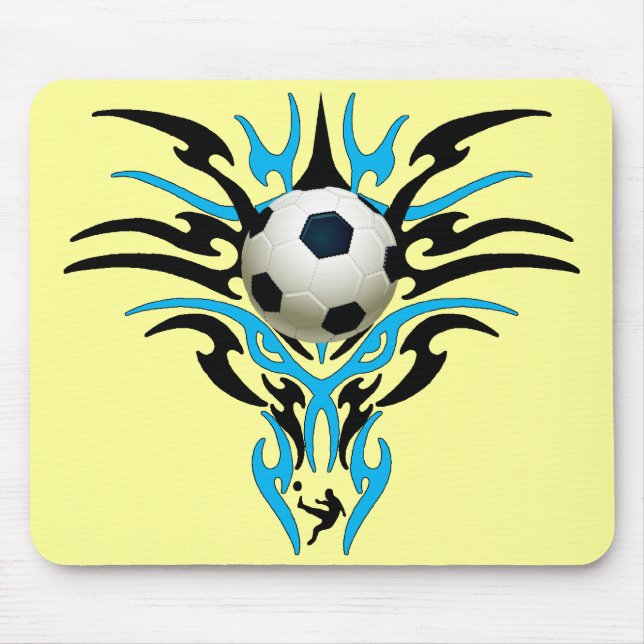 MOUSEPAD BOLA DE FUTEBOL TRIBAL (Frente)