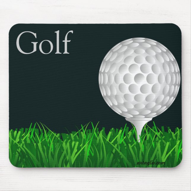 Mousepad Bola de golfe (Frente)